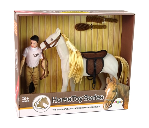 White Horse Doll Figures Accessories