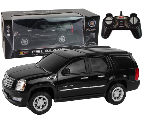 Cadillac Escalade R/C Car Black Lights Sound 1:16