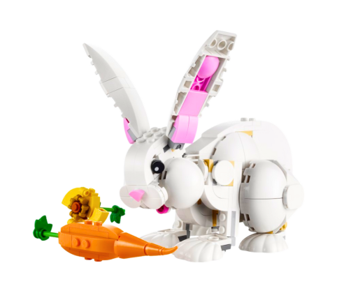 LEGO CREATOR Bricks White Rabbit 258 Pieces 31133