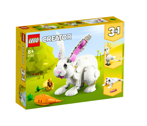 LEGO CREATOR Bricks White Rabbit 258 Pieces 31133