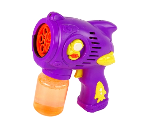 Purple Soap Bubble Machine