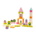 Wooden Building Blocks for Girls Princess Castle Dragon Prince 13906