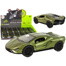 Resorak Vehicle 1:36 Friction Drive Lights Sounds Green