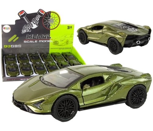 Resorak Vehicle 1:36 Friction Drive Lights Sounds Green