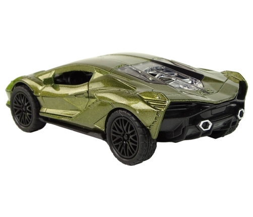 Resorak Vehicle 1:36 Friction Drive Lights Sounds Green