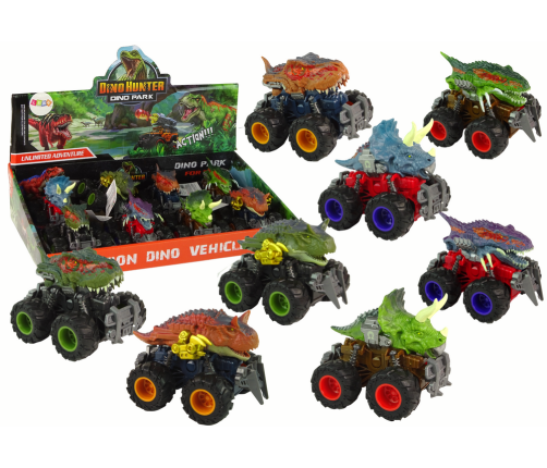 Toy Car Dinosaur Friction Drive Off-Road