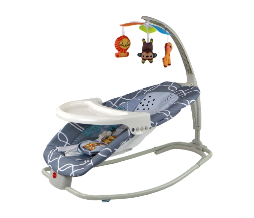 Bouncer Rocker 2in1 Children's Rocker Seat Sounds Vibrations Giraffe