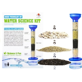 Experimental Set Water Filtration Sand Filter 4 Layers