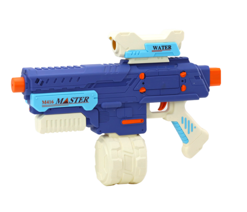 M416 Rechargeable Water Rifle 650ml Blue