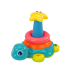 Pyramid Riding Turtle 2in1 Puzzle Wheels Lights Sounds