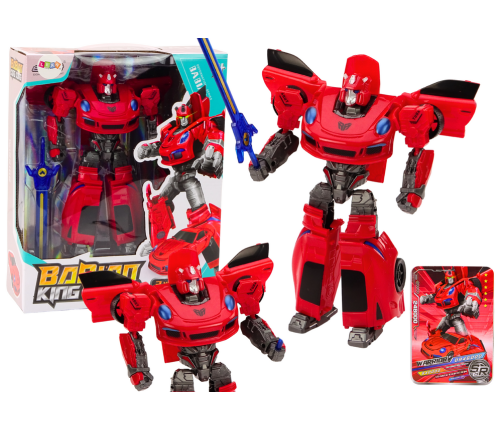 Auto-Robot 2in1 Transformation Sporty Red