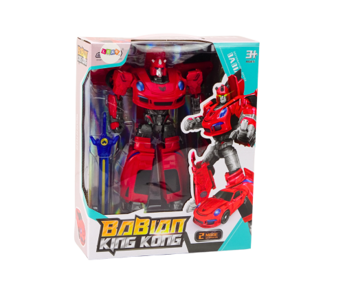 Auto-Robot 2in1 Transformation Sporty Red