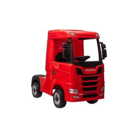 Детский электрический грузовик  Scania 500R HL698 Red