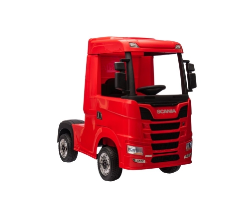 Детский электрический грузовик  Scania 500R HL698 Red