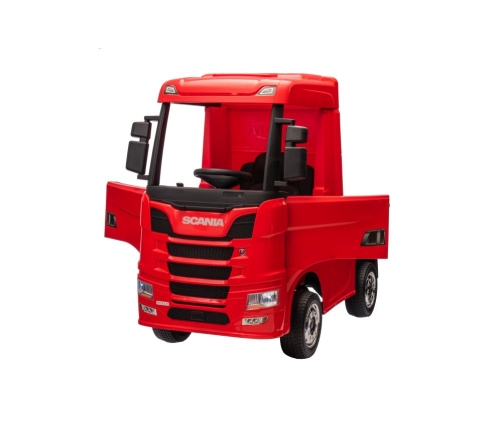 Детский электрический грузовик  Scania 500R HL698 Red