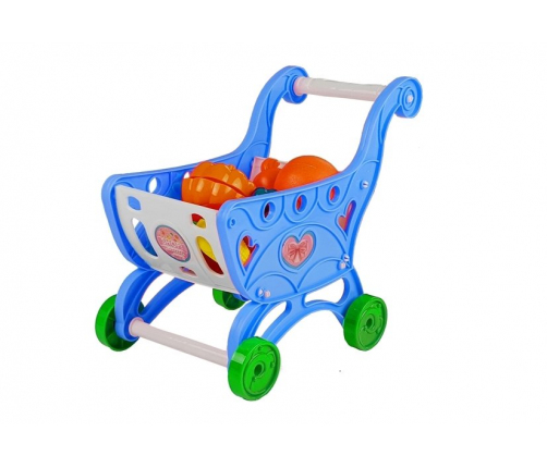 Mini Market Trolley with Cash Register + Accesories