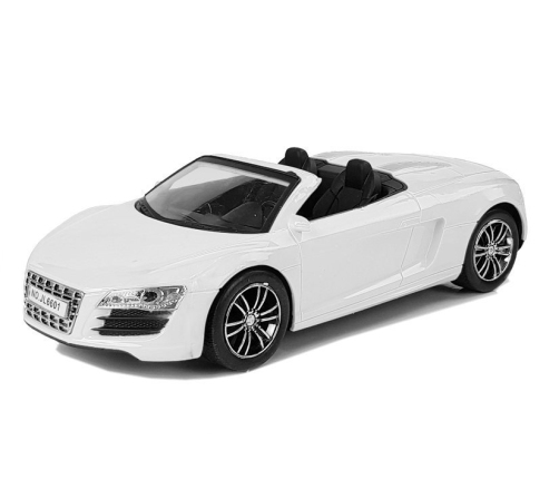 Toy Car with Pulling Cabriolet White 1:18