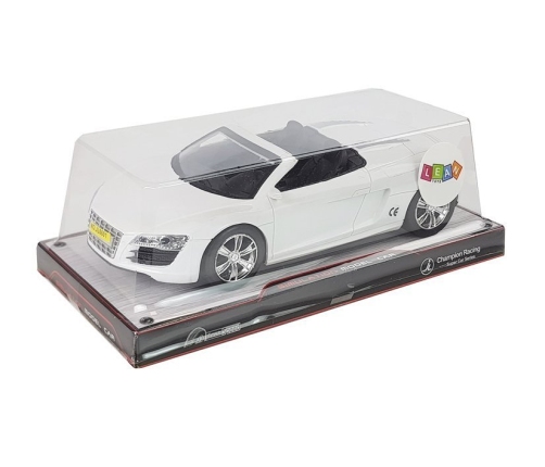 Toy Car with Pulling Cabriolet White 1:18