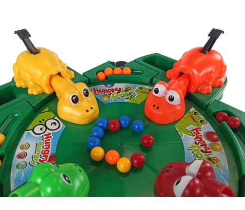 Hungry Frogs Arcade Game Leverage Balls