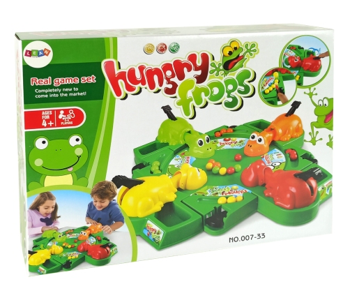 Hungry Frogs Arcade Game Leverage Balls