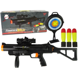 Rifle Grenade Launcher with Sound Flashlight Black