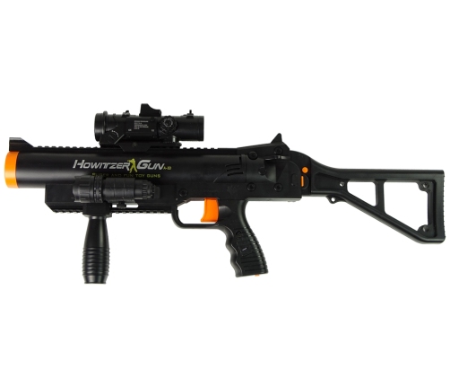 Rifle Grenade Launcher with Sound Flashlight Black