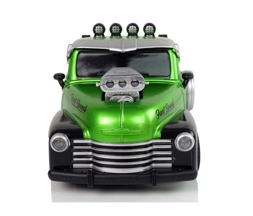 Remote Controlled 1:18 Green Pick-up Truck