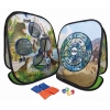 2in1 Dexterity Game Target Throw Bags Balls Velcro Dinosaurs