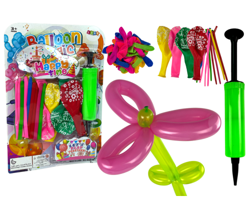 Balloon Modelling Pump Party Set