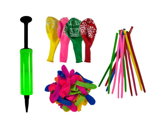 Balloon Modelling Pump Party Set