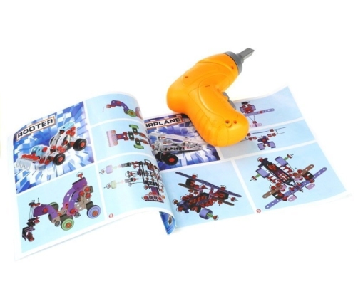 Construction Set 550 pcs + Screwdriver Creative