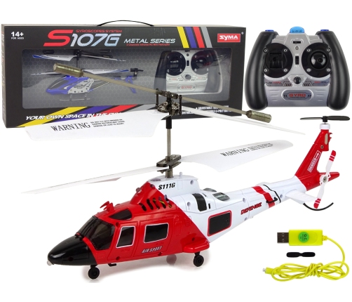 SYMA S111G helicopter  + Remote Control R/C GYRO