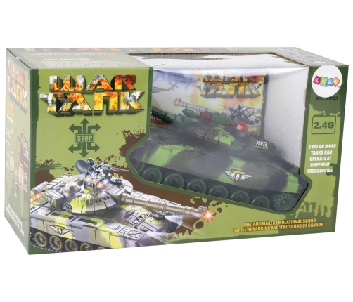 Large Remote Controlled Military RC 360 Degree Tank