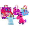 Plush Unicorn In Rubber Bag Colorful Mane 3 Types