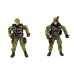 Military Set Military Combat Boat Soldiers Accessories Sounds