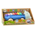 Hippopotamus Cymbals On Wheels Instrument For Children Colorful Educational