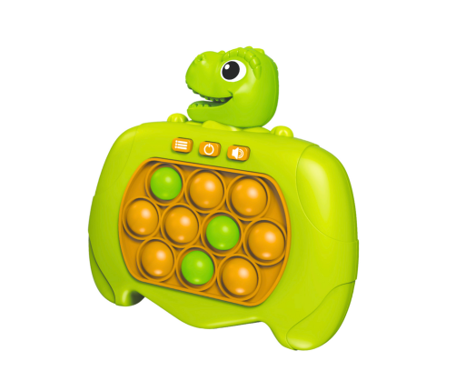 Pop-It Arcade Game Console 999 Levels Dinosaur Green B