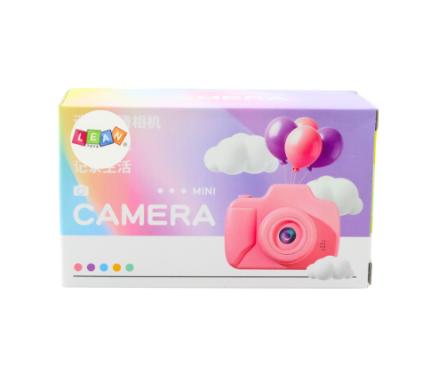 Camera For Kids Photos Recording Games Memory Card 64GB Yellow