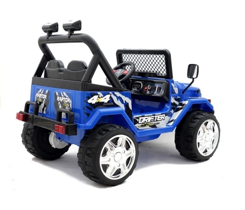 Bērnu elektroauto Jeep Raptor S618 EVA Blue