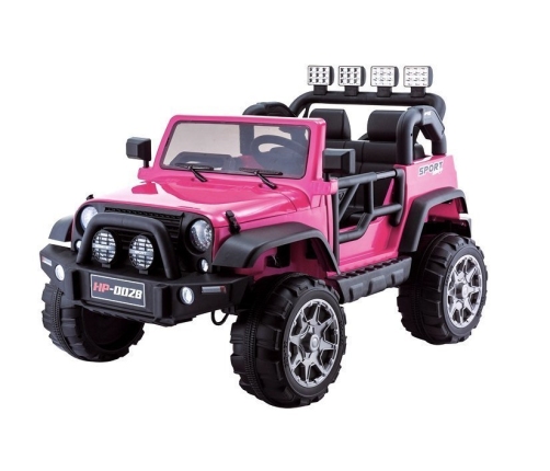 Bērnu elektroauto Jeep HP012 Pink