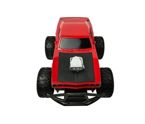 Remote controlled Car Off-road R/C Red High Wheels