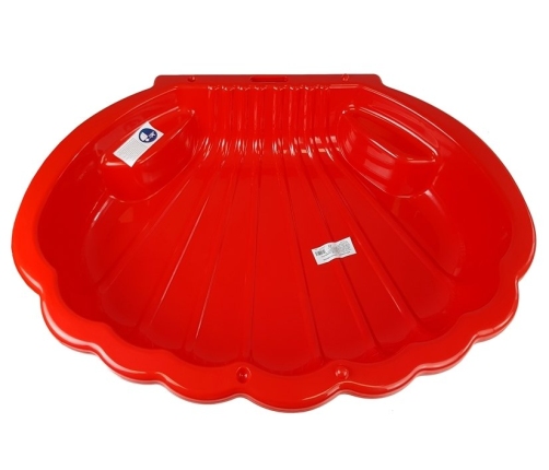 Sandbox Swimming pool Scallop Red 2075