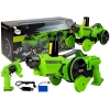 Gun Launcher Car 2 in 1 Remotely Operated Foam Discs Green