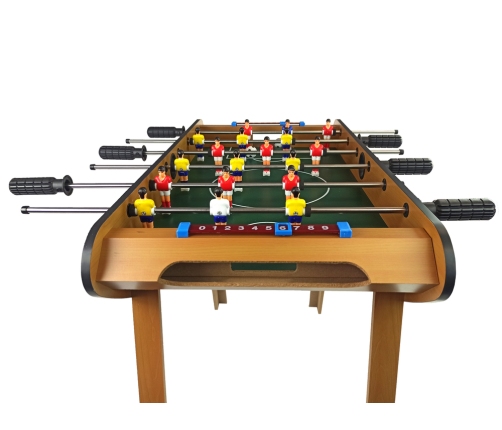 Large Wooden Soccer Table Playing Foosball