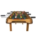 Large Wooden Soccer Table Playing Foosball