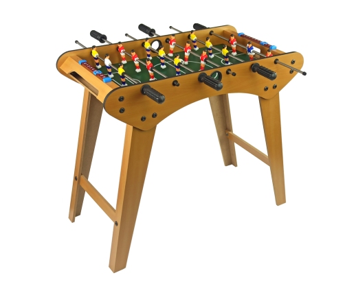 Large Wooden Soccer Table Playing Foosball