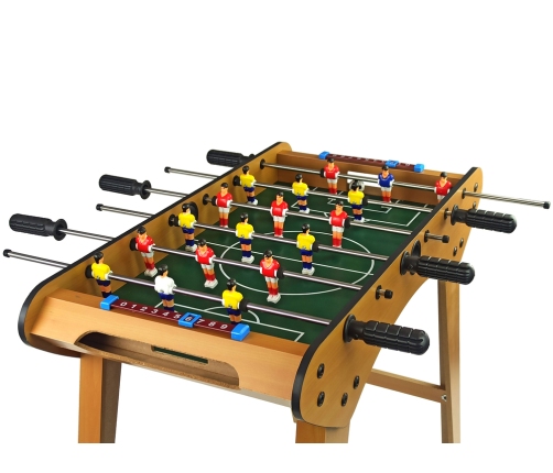 Large Wooden Soccer Table Playing Foosball