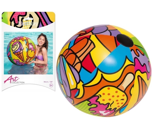 Inflatable Beach Ball Multicolor 91 cm Bestway 31044