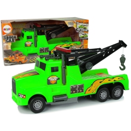 Auto Tow Truck Roadside Assistance 1:10 Green Rope