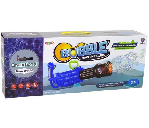 Soap Bubble Gun Blue